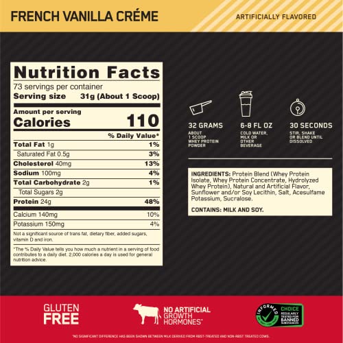Optimum Nutrition Gold Standard 100% Protein Powder