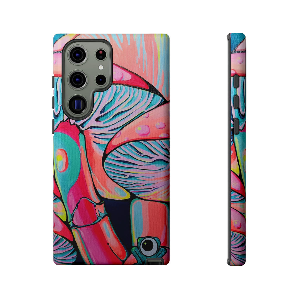 Trippy Mushrooms Tough Phone Case