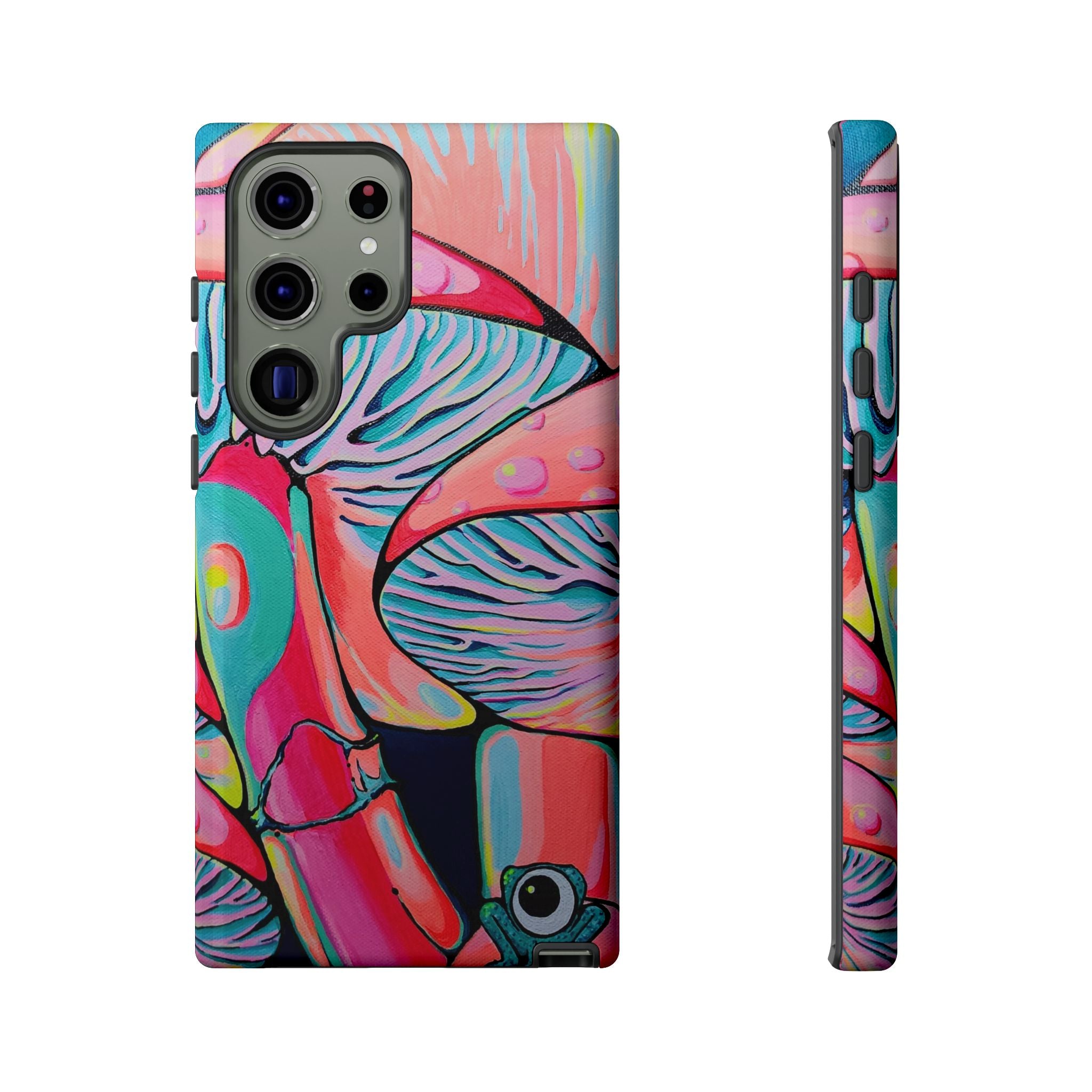 Trippy Mushrooms Tough Phone Case