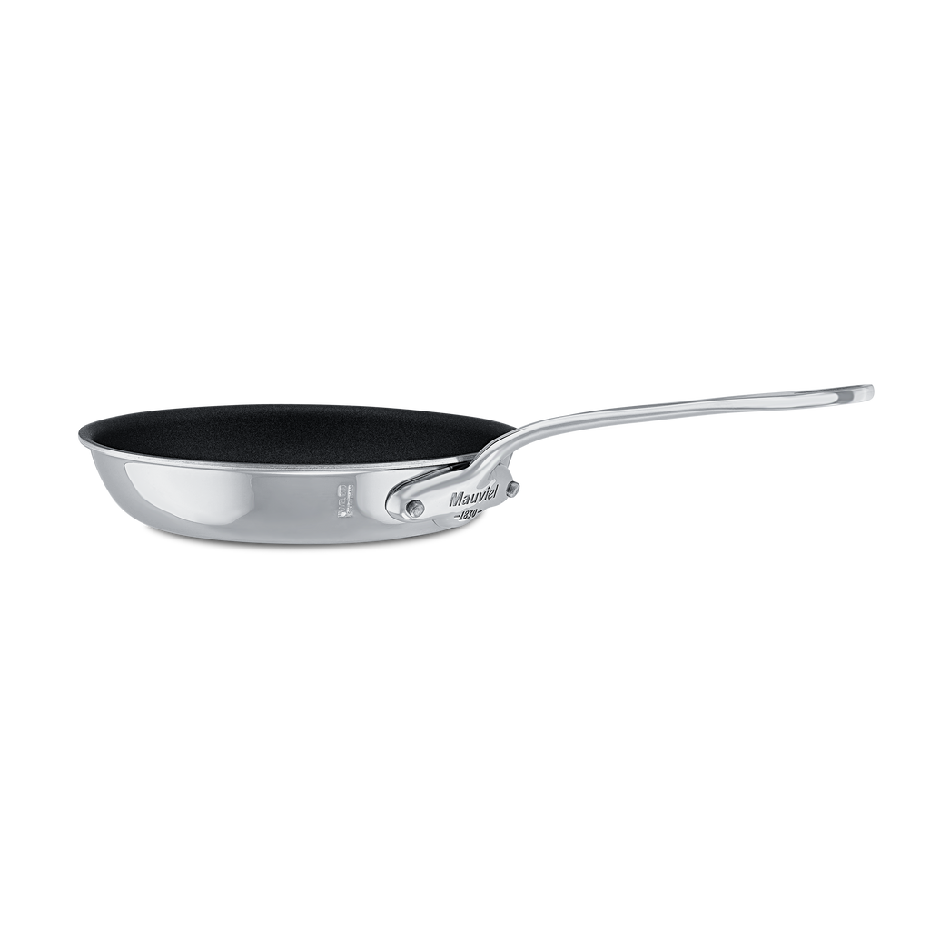 Mauviel 1830 M'COOK 5-Ply Nonstick Frying Pan With Cast Stainless Steel Handle