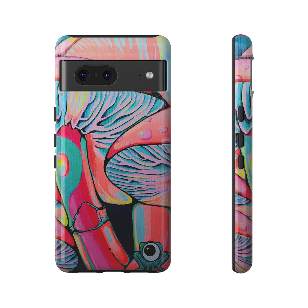 Trippy Mushrooms Tough Phone Case