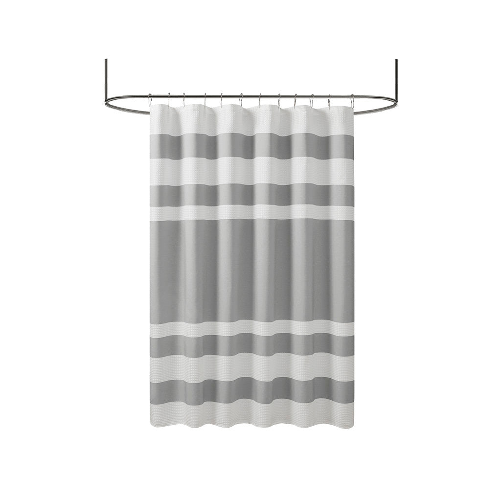 Shower Curtain with 3M Treatment Grey 72x72"