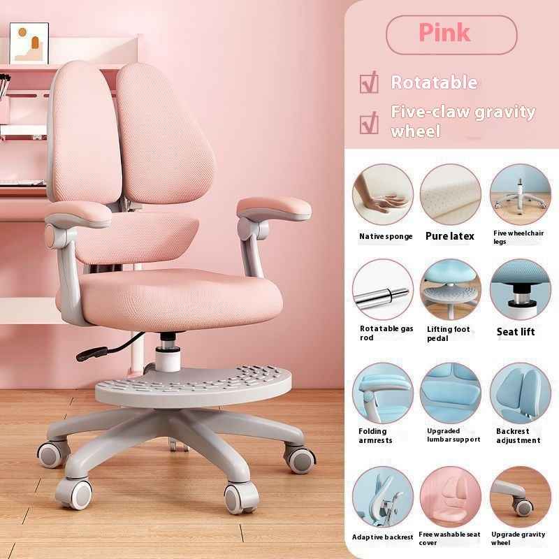 Adjustable Writing Chair Children's Study Chair Correction Sitting Seat