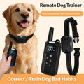 Smart Remote Dog Training Collar With Vibration & Shock Anti-Bark Device