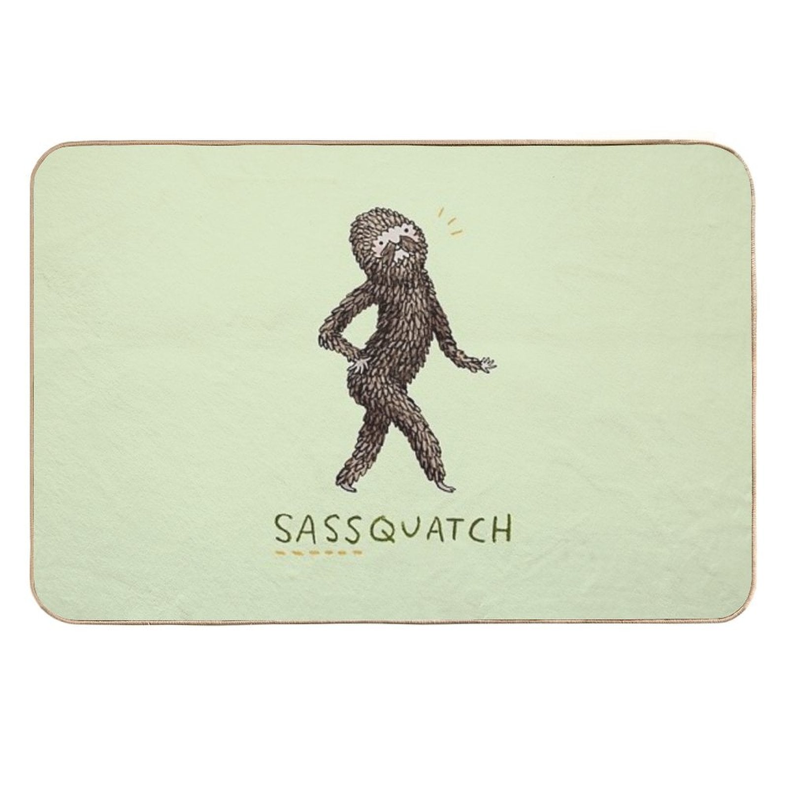 Sassquatch  Anti-Trip Bath Mat