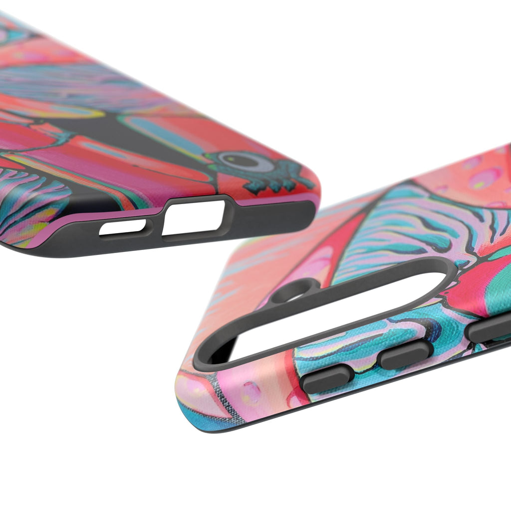 Trippy Mushrooms Tough Phone Case