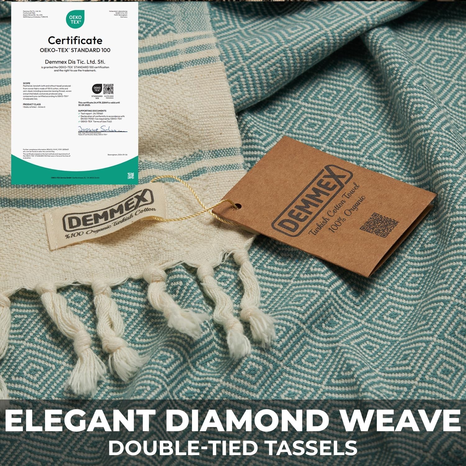 Experience Ultimate Comfort with Our 100% Certified Organic Turkish Cotton Towels