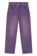 Wide Leg Men's Jeans with Pockets - Premium Japanese Denim