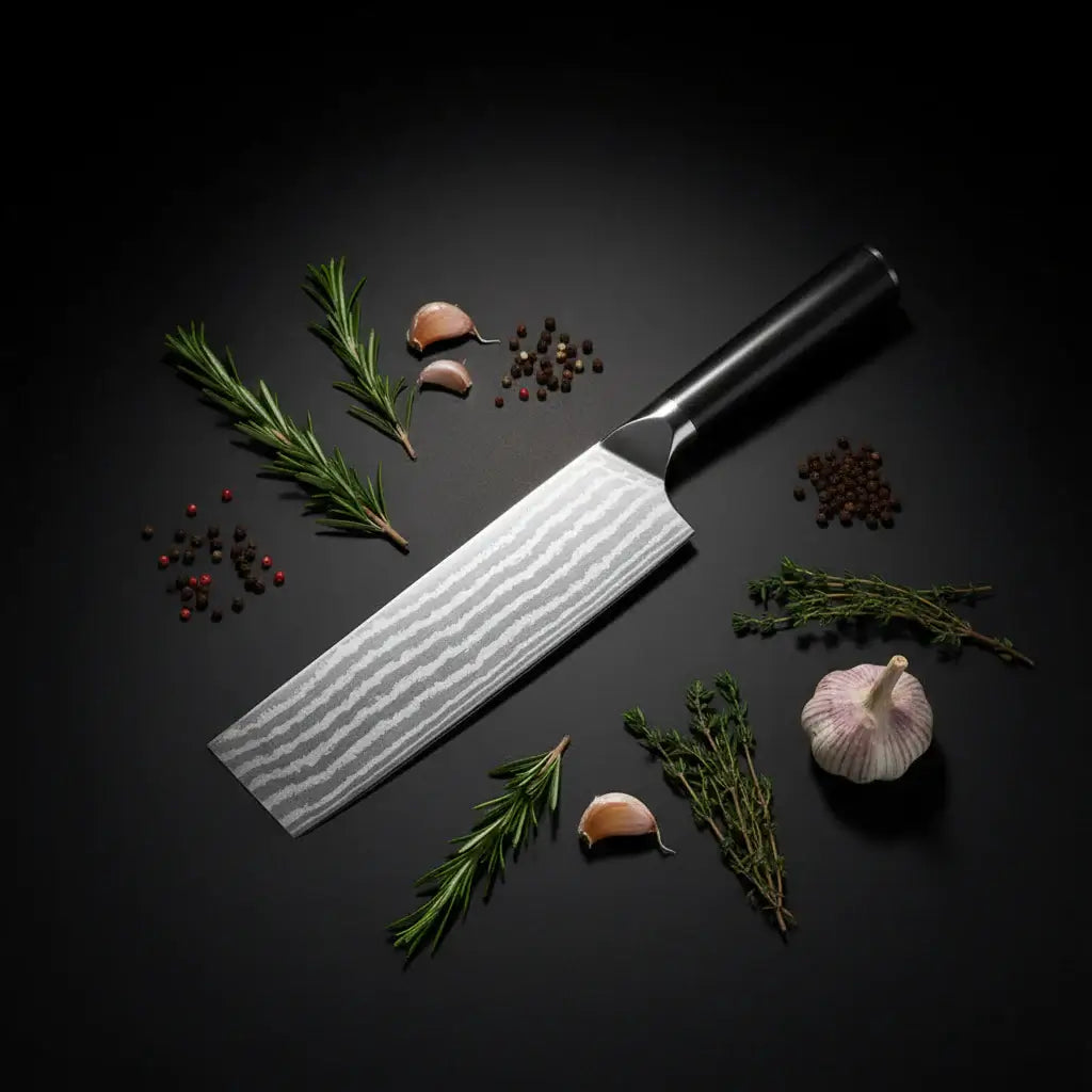 67 Layers Damascus Kitchen Knife G10 Handle Chef Nakiri Boning Nakiri