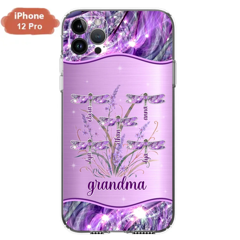 Custom Personalized Grandma Phone Case - Gift Idea For Grandma/ Mom - Case For iPhone/ Samsung