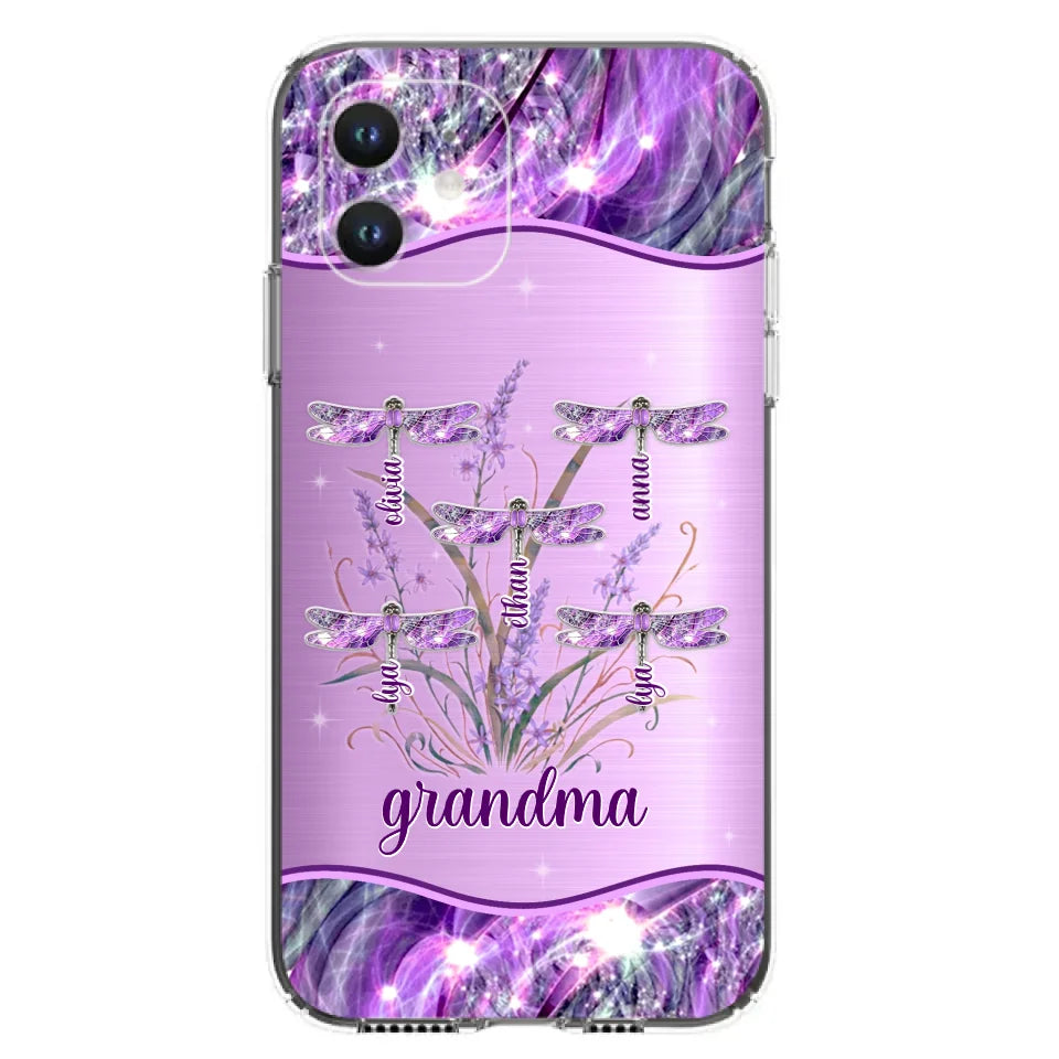 Custom Personalized Grandma Phone Case - Gift Idea For Grandma/ Mom - Case For iPhone/ Samsung