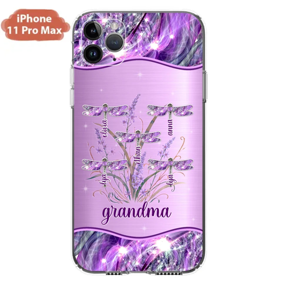 Custom Personalized Grandma Phone Case - Gift Idea For Grandma/ Mom - Case For iPhone/ Samsung