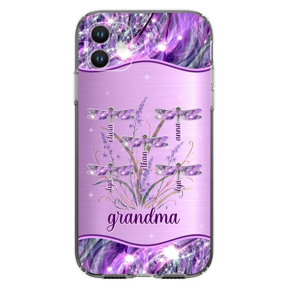 Custom Personalized Grandma Phone Case - Gift Idea For Grandma/ Mom - Case For iPhone/ Samsung