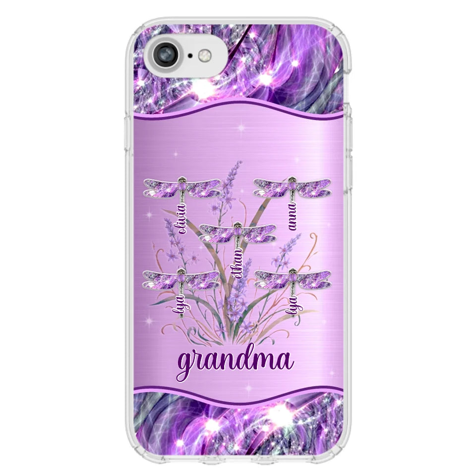 Custom Personalized Grandma Phone Case - Gift Idea For Grandma/ Mom - Case For iPhone/ Samsung