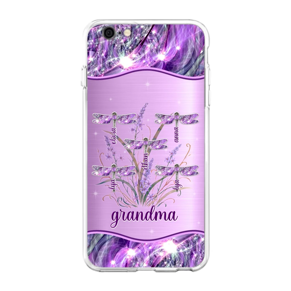 Custom Personalized Grandma Phone Case - Gift Idea For Grandma/ Mom - Case For iPhone/ Samsung