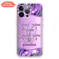 Custom Personalized Grandma Phone Case - Gift Idea For Grandma/ Mom - Case For iPhone/ Samsung