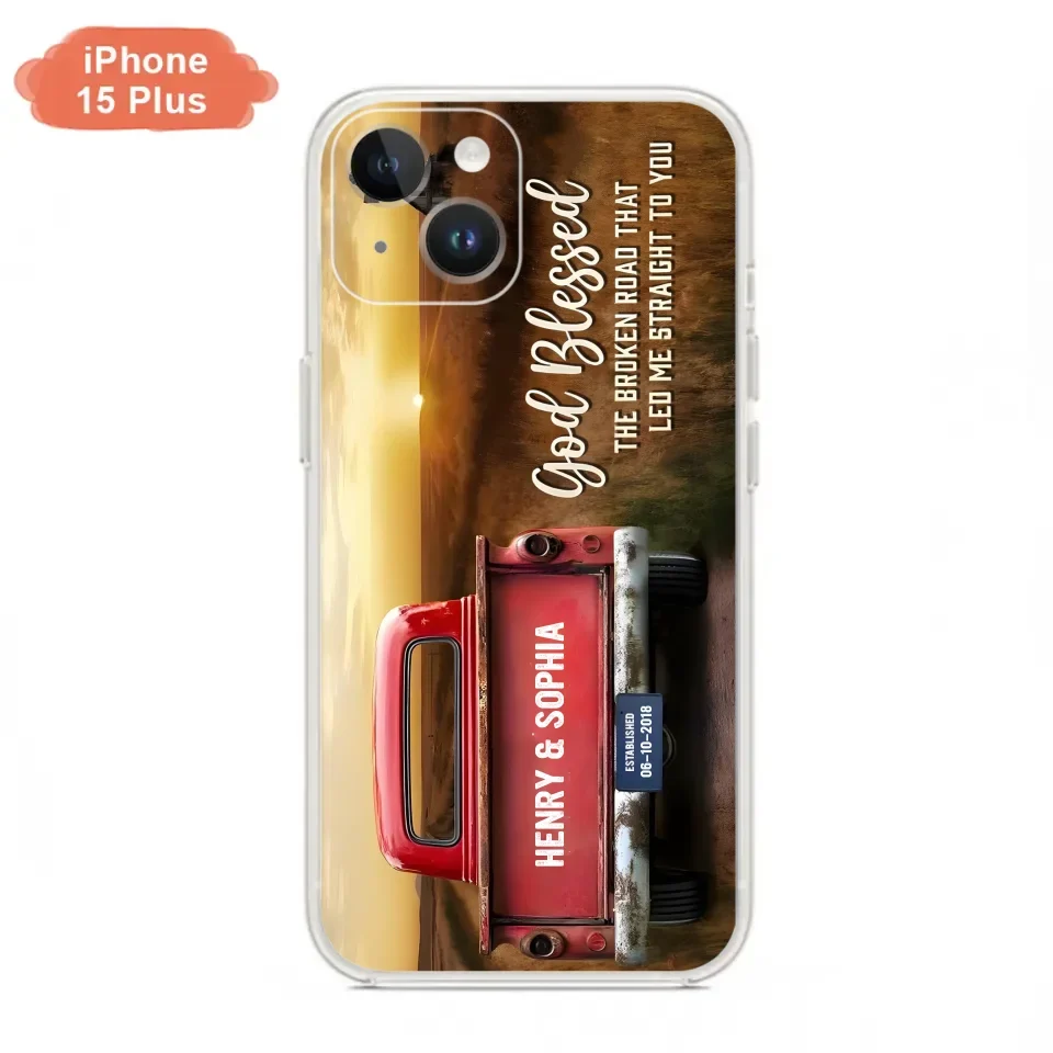 Custom Personalized Phone Case - Gift Idea For Couple - Case For iPhone/Samsung