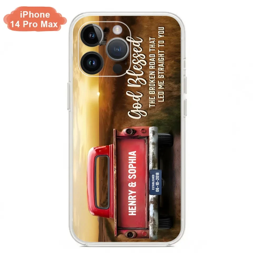 Custom Personalized Phone Case - Gift Idea For Couple - Case For iPhone/Samsung