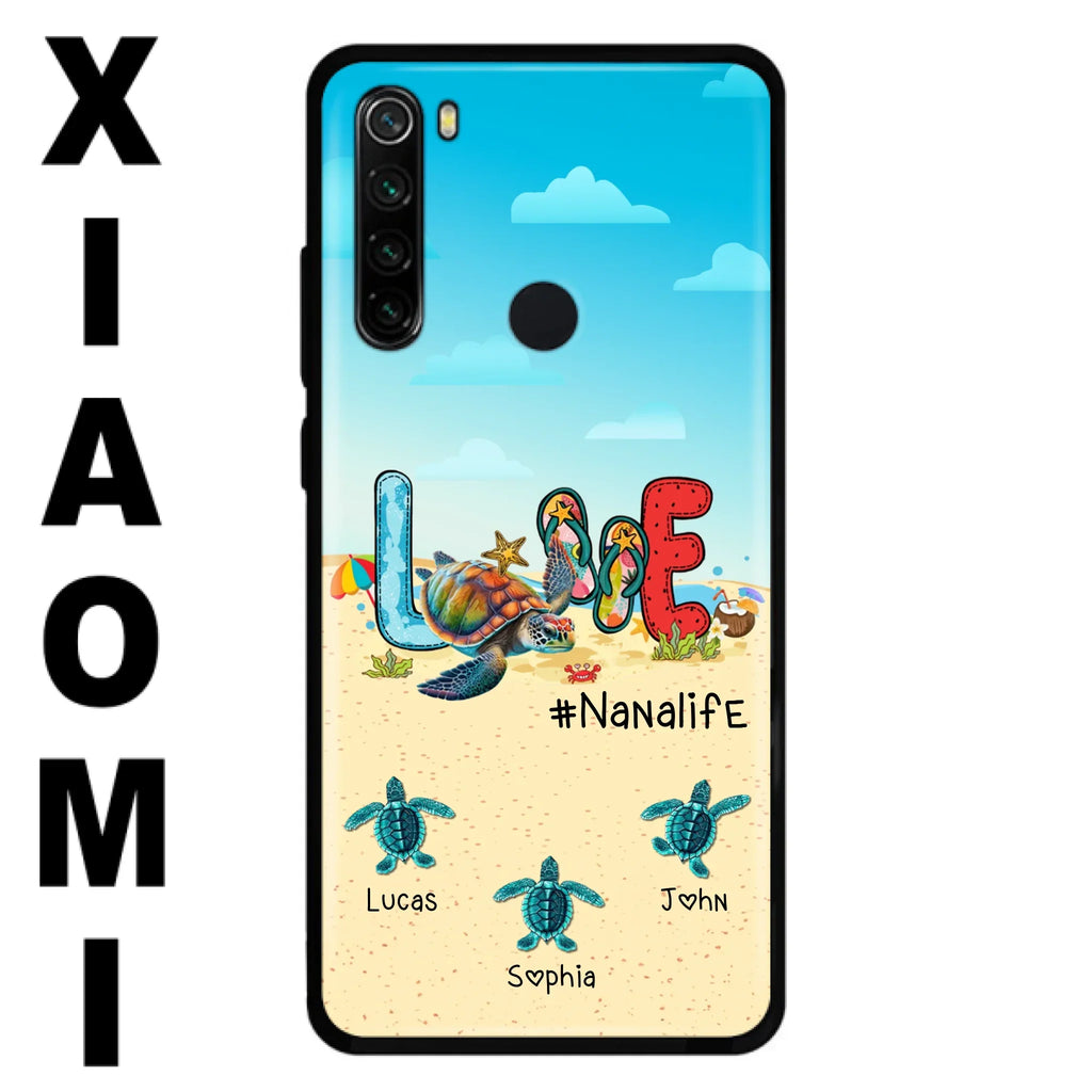 Personalized Grandma Phone Case - Gift Idea For Grandma/Mom - Up to 9 Kids - Case For Xiaomi/Oppo/Huawei - Nanalife