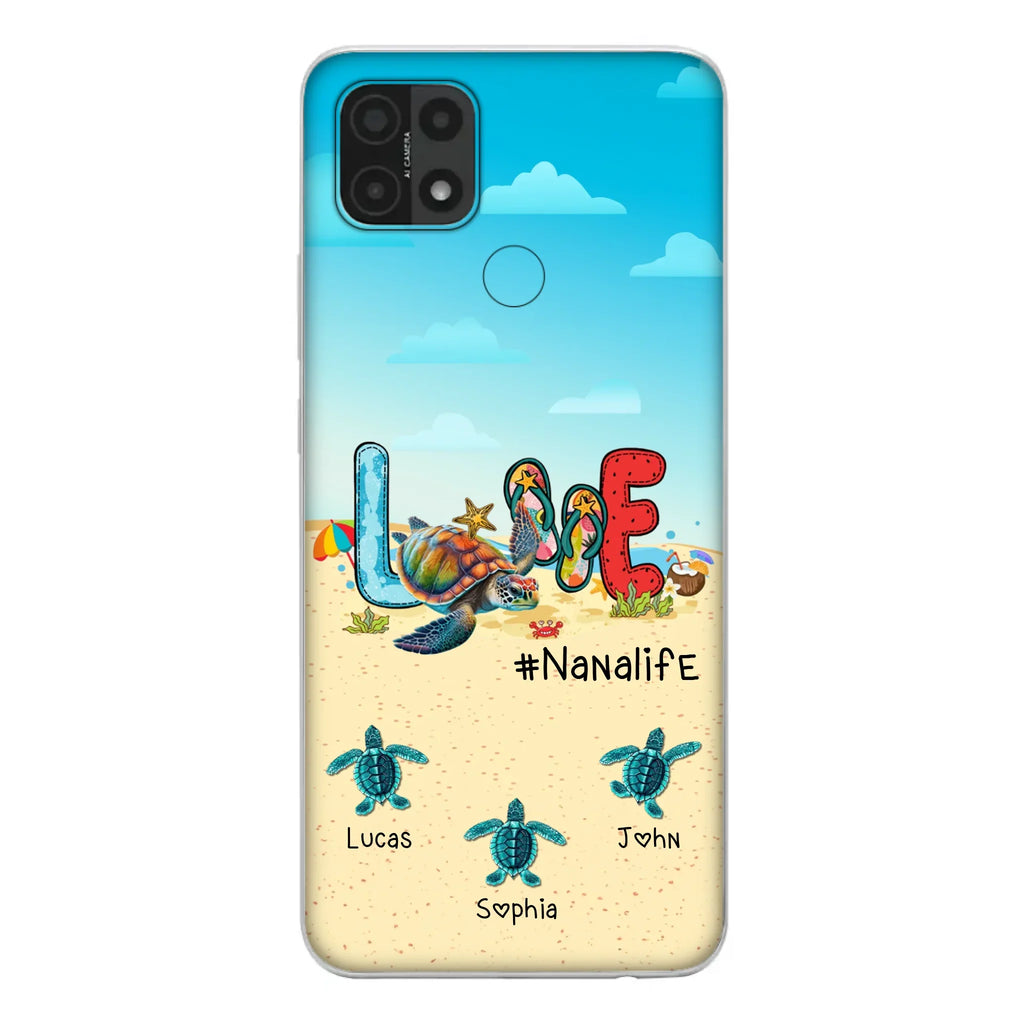 Personalized Grandma Phone Case - Gift Idea For Grandma/Mom - Up to 9 Kids - Case For Xiaomi/Oppo/Huawei - Nanalife