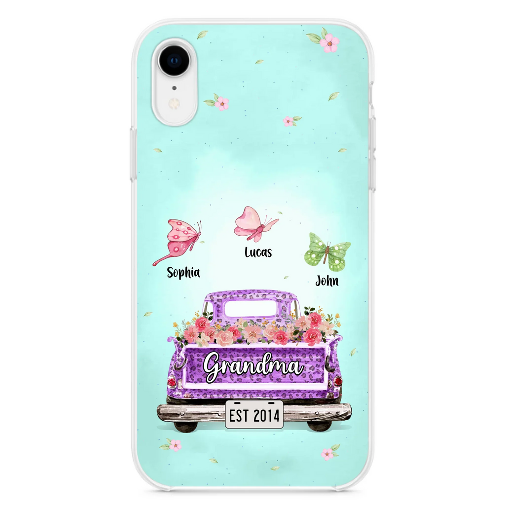 Custom Personalized Grandma Phone Case - Gift Idea For Grandma/ Mom - Case For iPhone/ Samsung