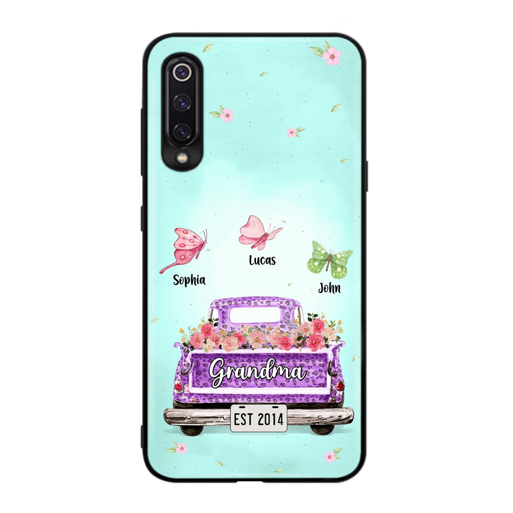 Personalized Grandma Phone Case - Gift Idea For Grandma/Mom - Up to 12 Kids - Case For Xiaomi/Oppo/Huawei