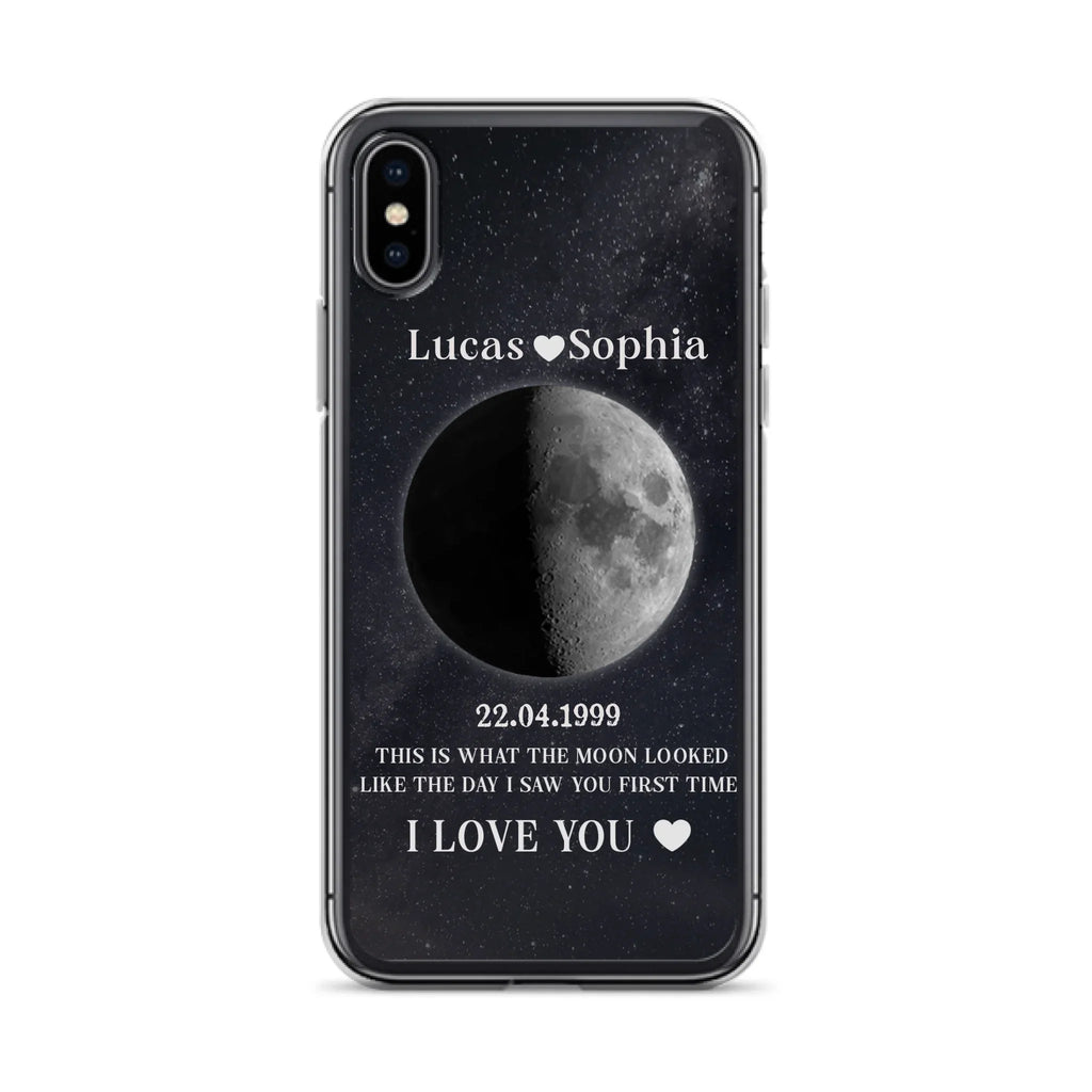 Custom Personalized Moon Phase Phone Case - Gifts for Birthday and Anniversary