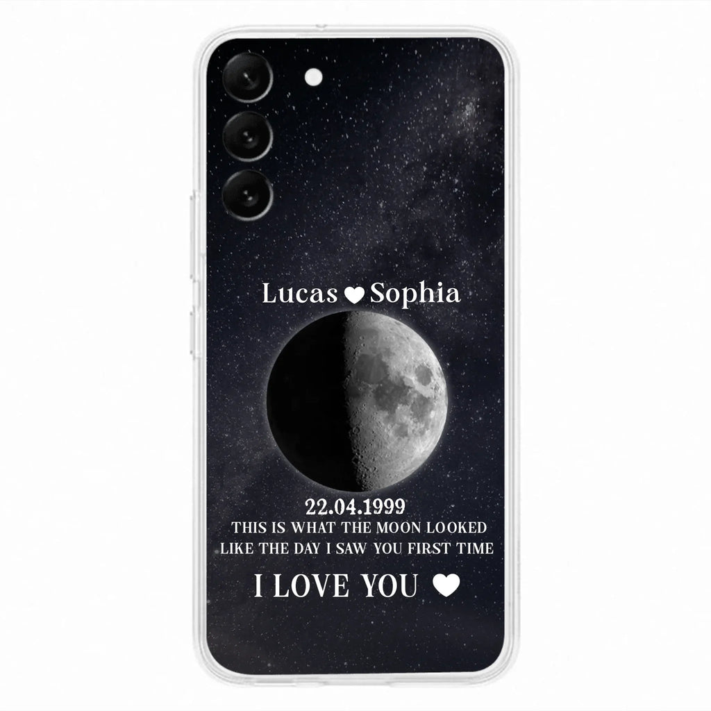Custom Personalized Moon Phase Phone Case - Gifts for Birthday and Anniversary