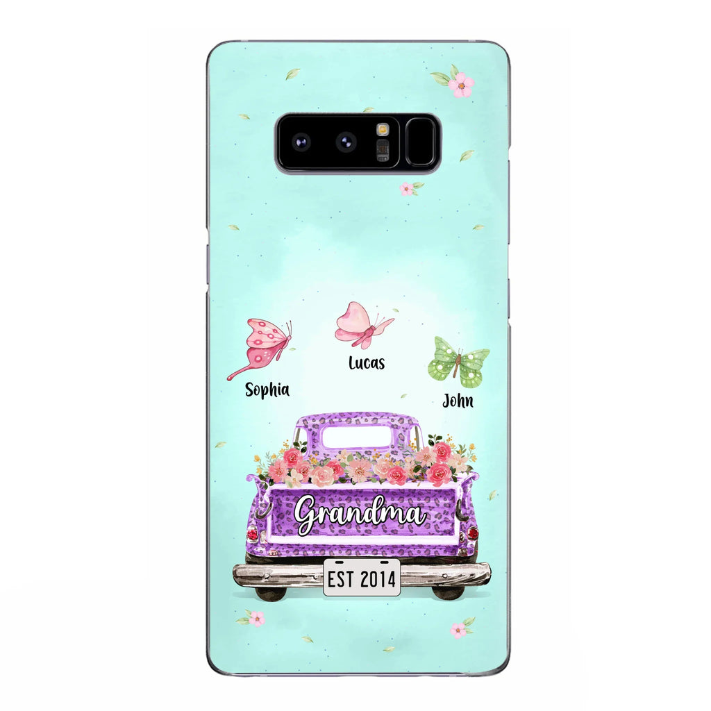 Custom Personalized Grandma Phone Case - Gift Idea For Grandma/ Mom - Case For iPhone/ Samsung