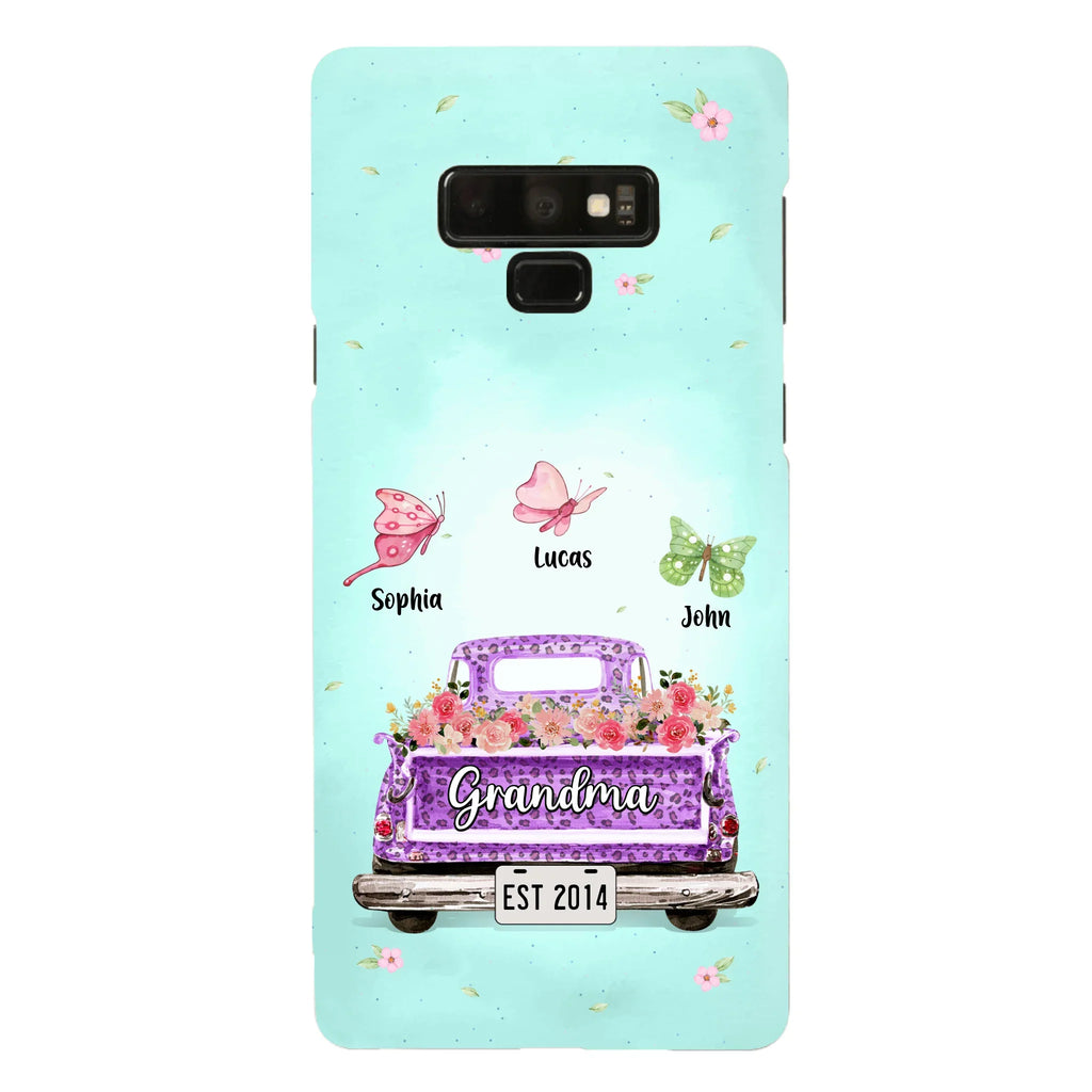 Custom Personalized Grandma Phone Case - Gift Idea For Grandma/ Mom - Case For iPhone/ Samsung