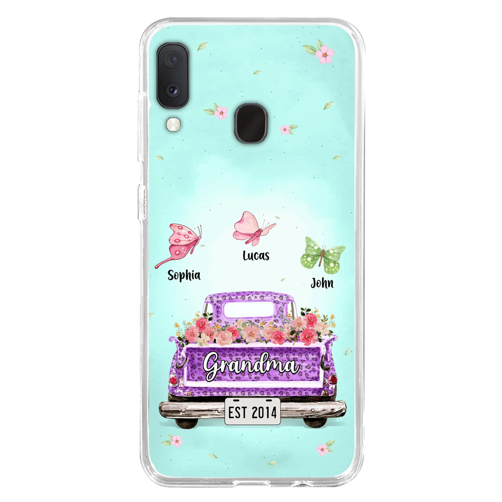 Custom Personalized Grandma Phone Case - Gift Idea For Grandma/ Mom - Case For iPhone/ Samsung