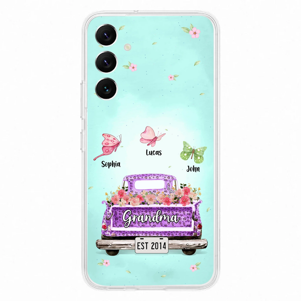 Custom Personalized Grandma Phone Case - Gift Idea For Grandma/ Mom - Case For iPhone/ Samsung