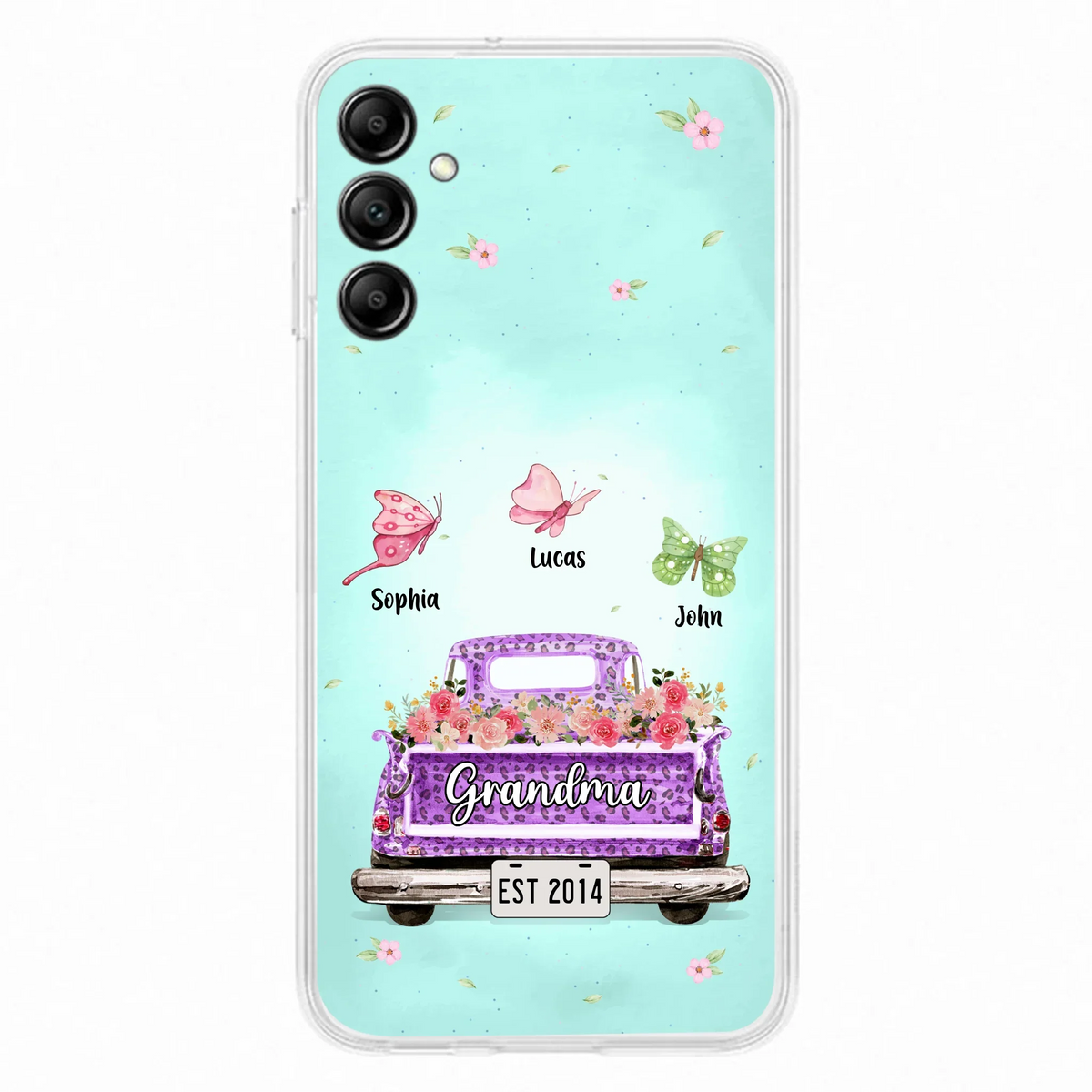 Custom Personalized Grandma Phone Case - Gift Idea For Grandma/ Mom - Case For iPhone/ Samsung