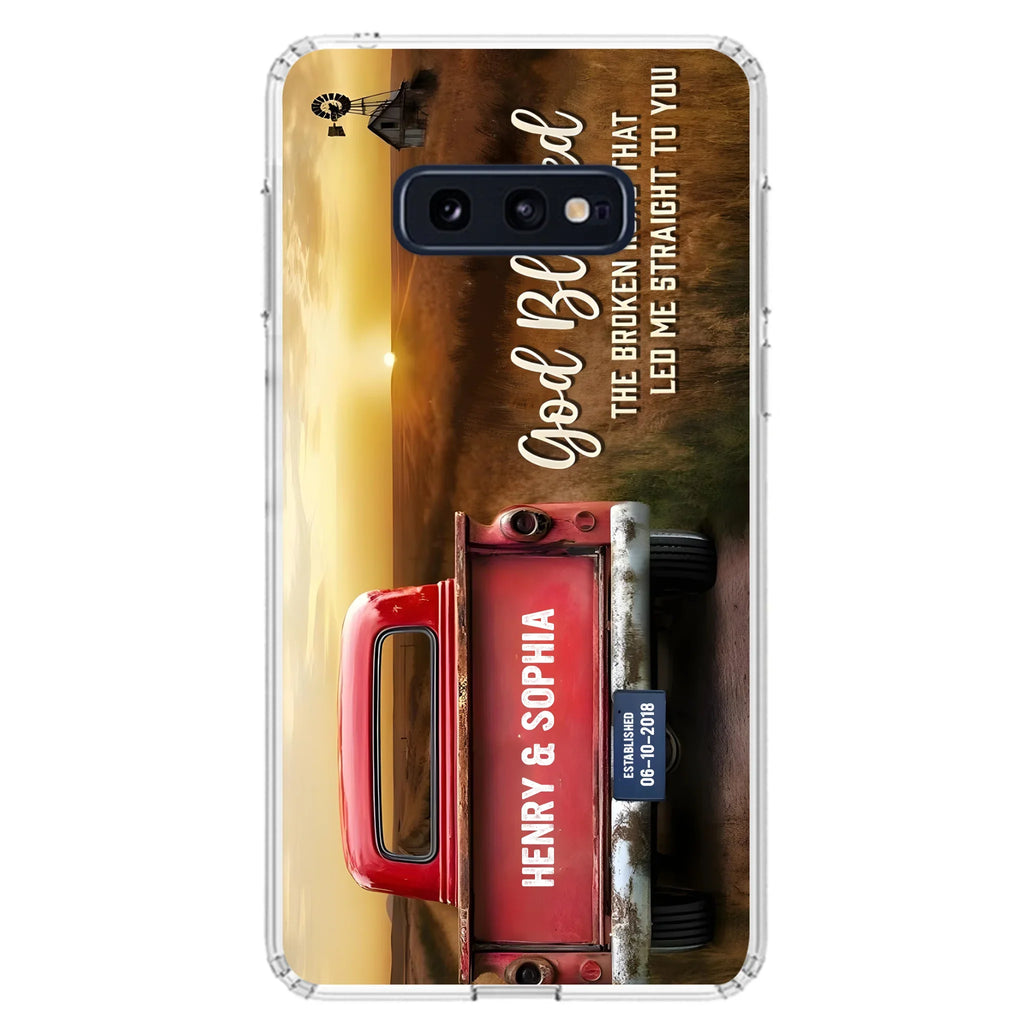 Custom Personalized Phone Case - Gift Idea For Couple - Case For iPhone/Samsung