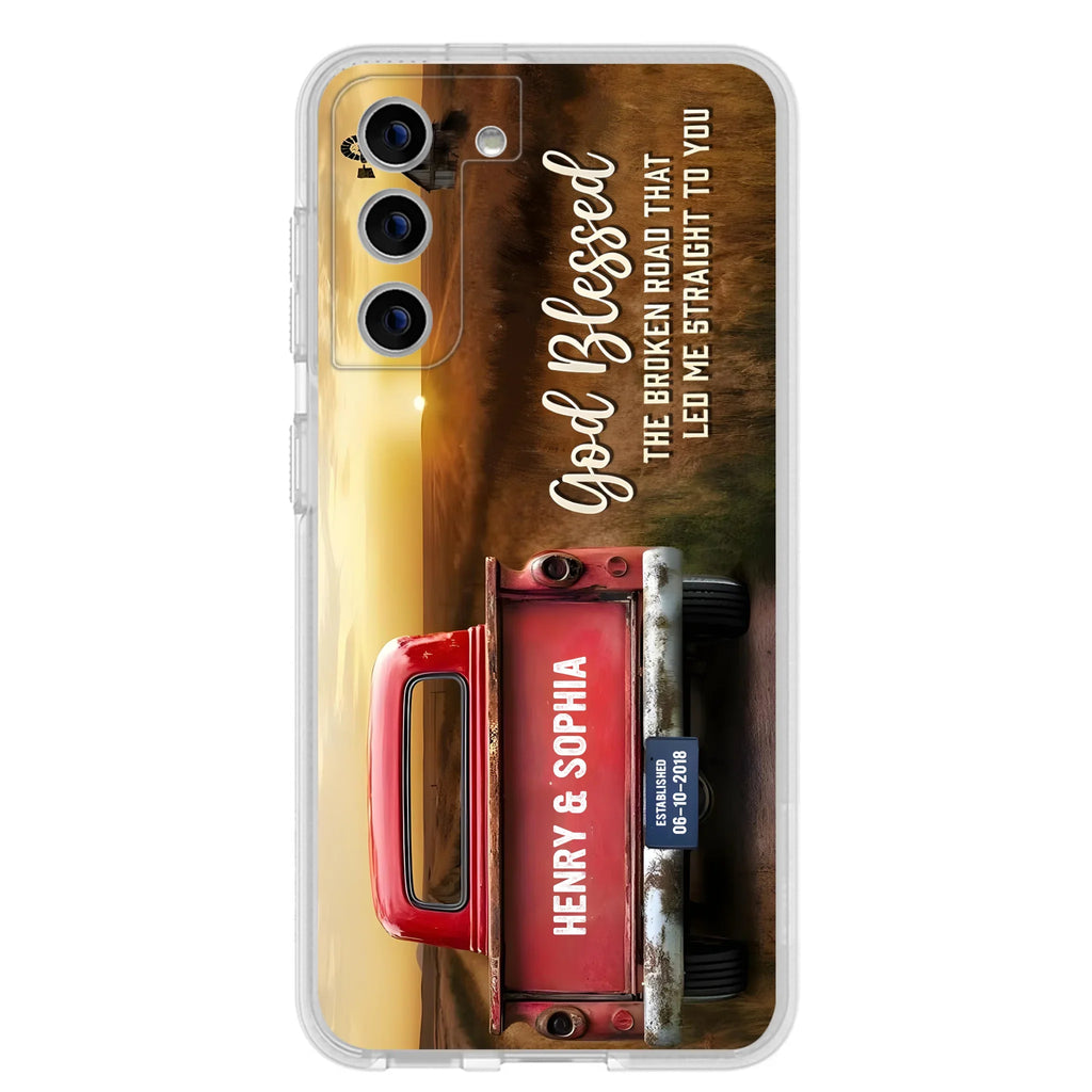 Custom Personalized Phone Case - Gift Idea For Couple - Case For iPhone/Samsung