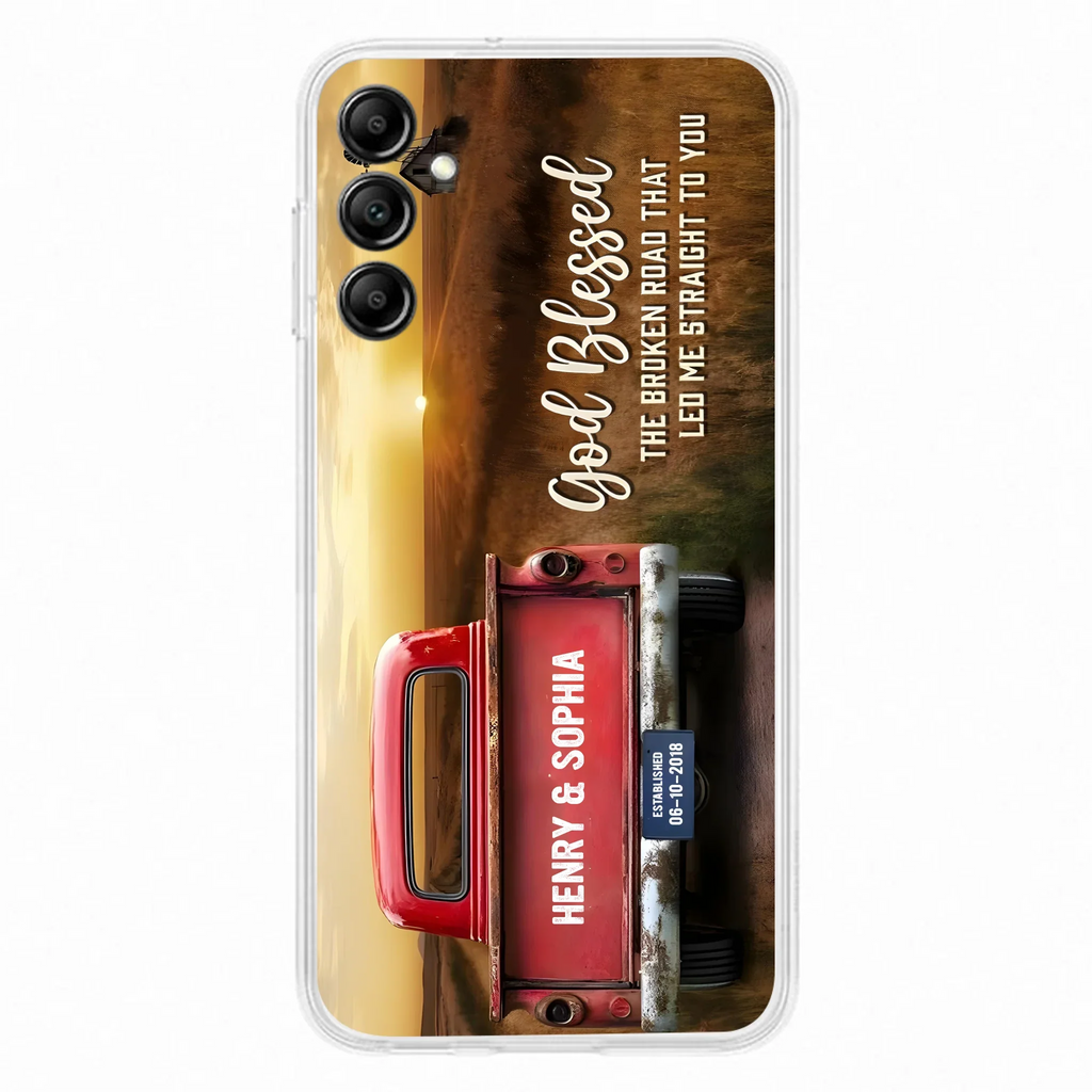 Custom Personalized Phone Case - Gift Idea For Couple - Case For iPhone/Samsung