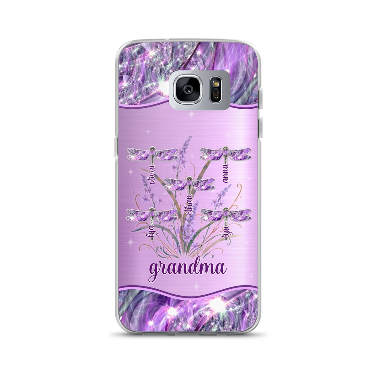 Custom Personalized Grandma Phone Case - Gift Idea For Grandma/ Mom - Case For iPhone/ Samsung