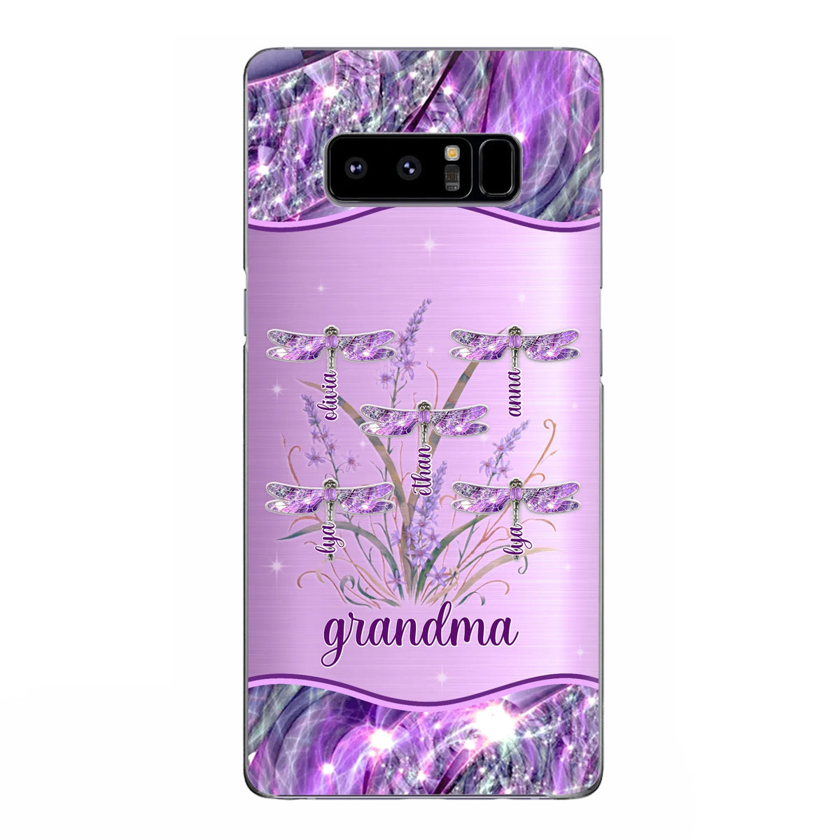 Custom Personalized Grandma Phone Case - Gift Idea For Grandma/ Mom - Case For iPhone/ Samsung