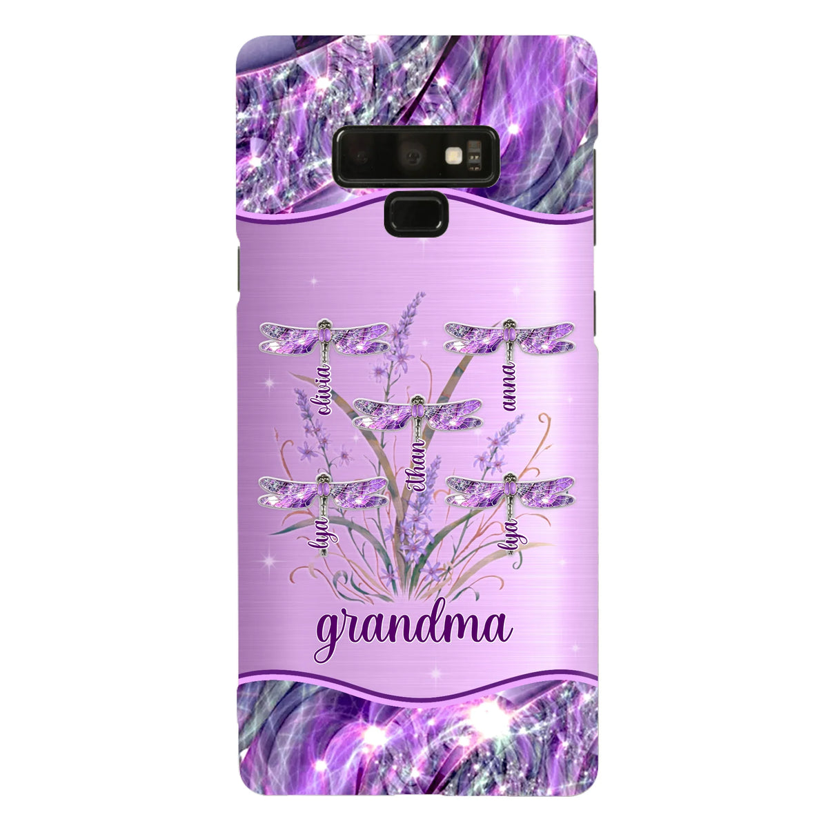 Custom Personalized Grandma Phone Case - Gift Idea For Grandma/ Mom - Case For iPhone/ Samsung