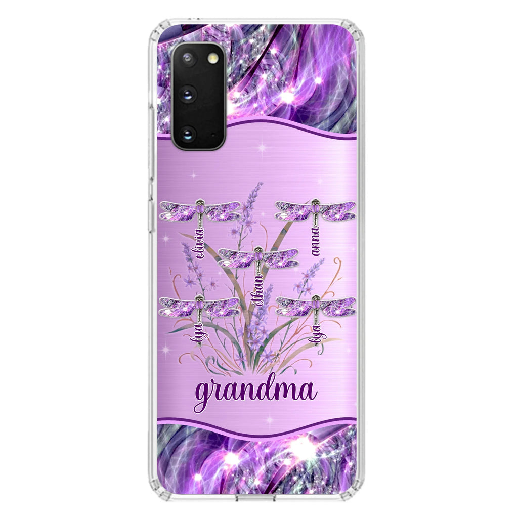 Custom Personalized Grandma Phone Case - Gift Idea For Grandma/ Mom - Case For iPhone/ Samsung