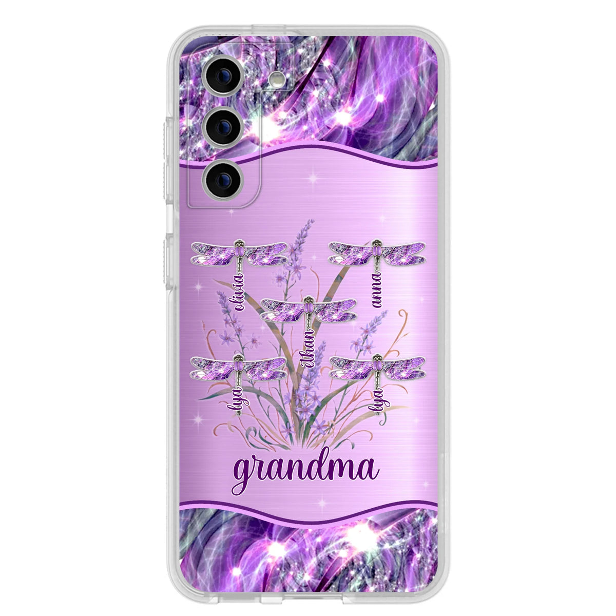 Custom Personalized Grandma Phone Case - Gift Idea For Grandma/ Mom - Case For iPhone/ Samsung