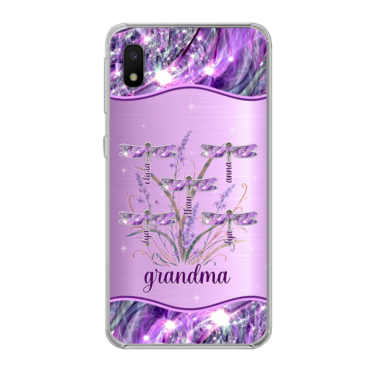 Custom Personalized Grandma Phone Case - Gift Idea For Grandma/ Mom - Case For iPhone/ Samsung