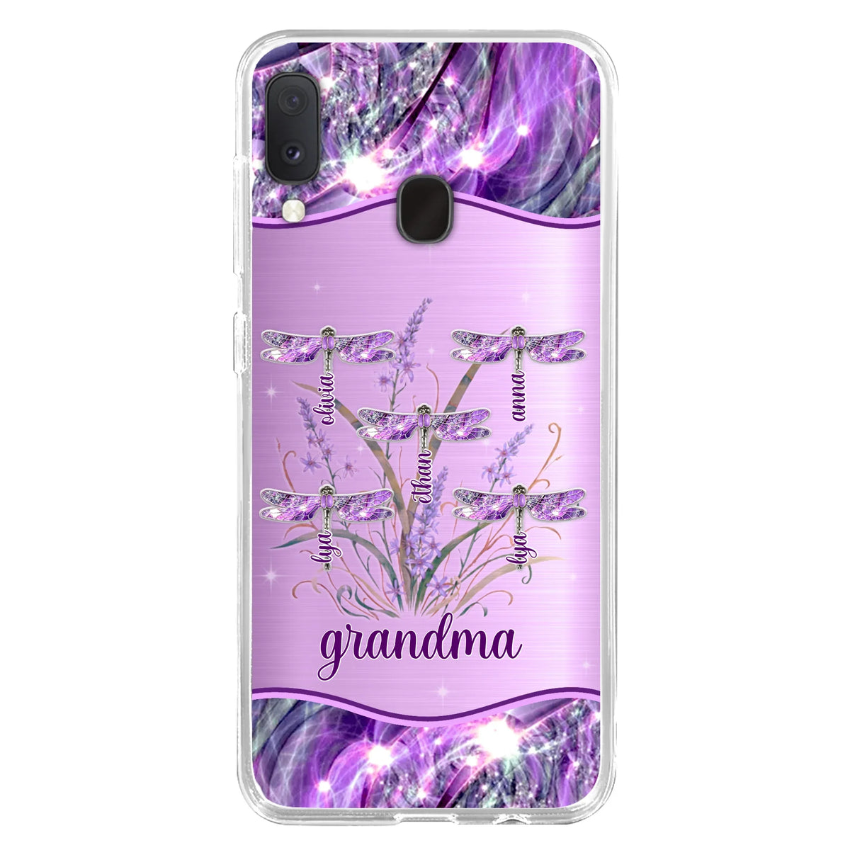 Custom Personalized Grandma Phone Case - Gift Idea For Grandma/ Mom - Case For iPhone/ Samsung