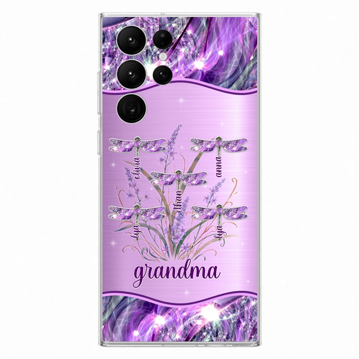 Custom Personalized Grandma Phone Case - Gift Idea For Grandma/ Mom - Case For iPhone/ Samsung