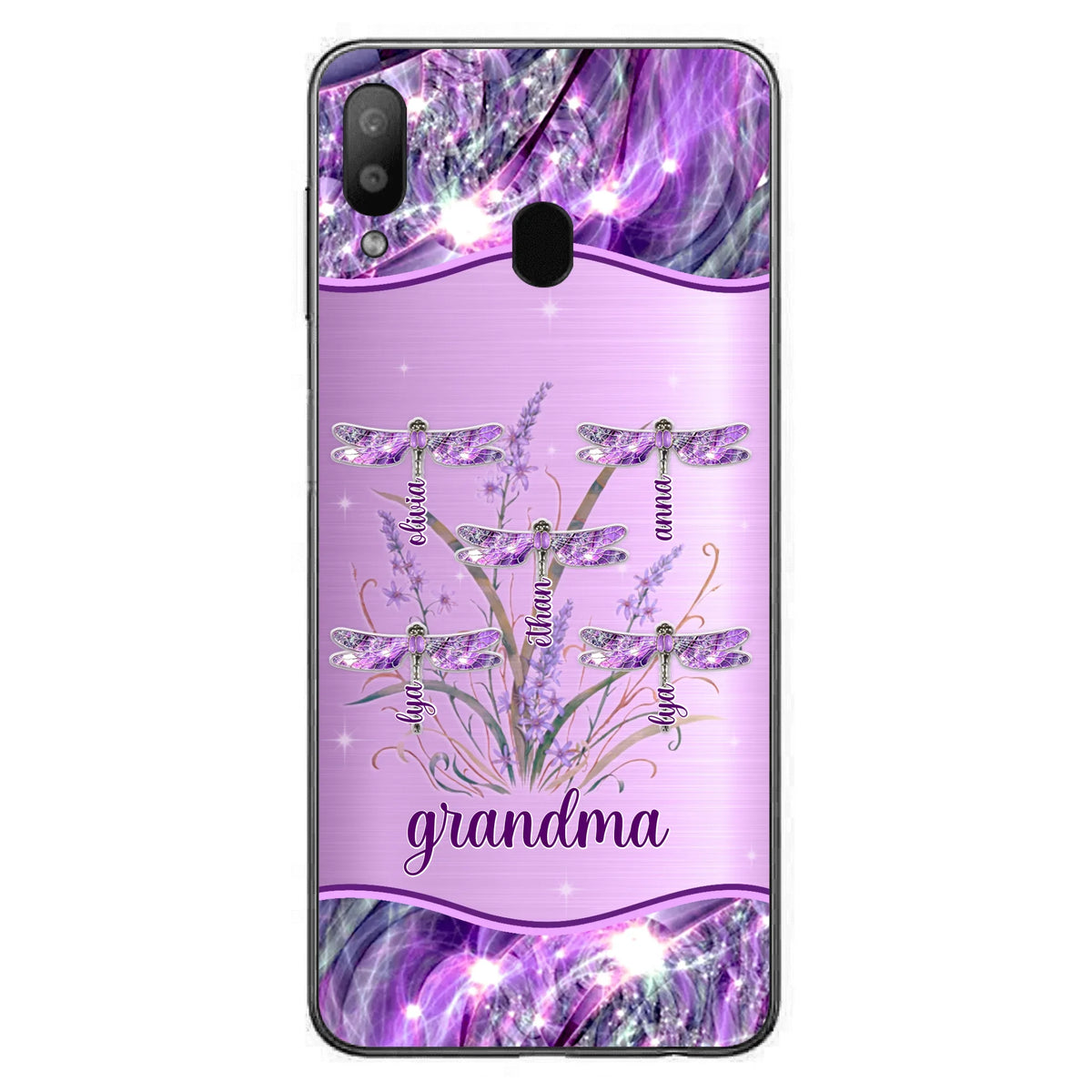 Custom Personalized Grandma Phone Case - Gift Idea For Grandma/ Mom - Case For iPhone/ Samsung
