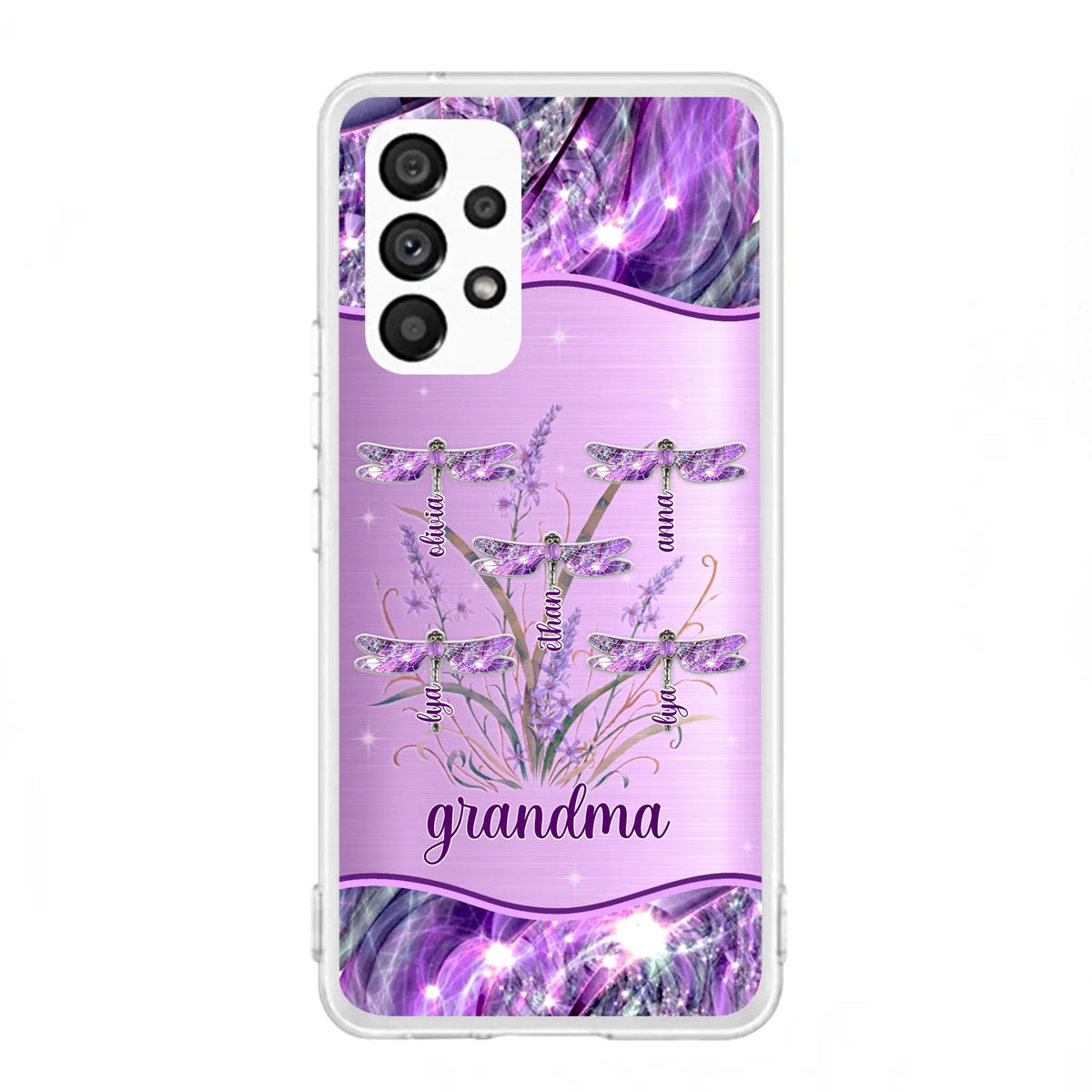 Custom Personalized Grandma Phone Case - Gift Idea For Grandma/ Mom - Case For iPhone/ Samsung