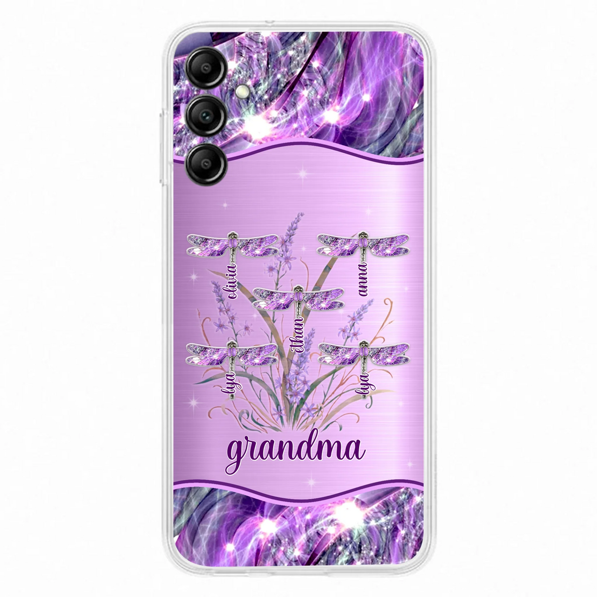 Custom Personalized Grandma Phone Case - Gift Idea For Grandma/ Mom - Case For iPhone/ Samsung