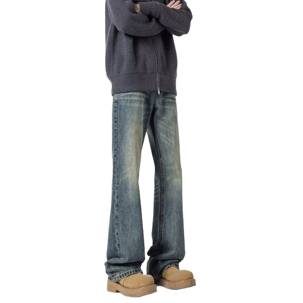 Summer Straight Leg Wide Leg Flared Jeans for Boys