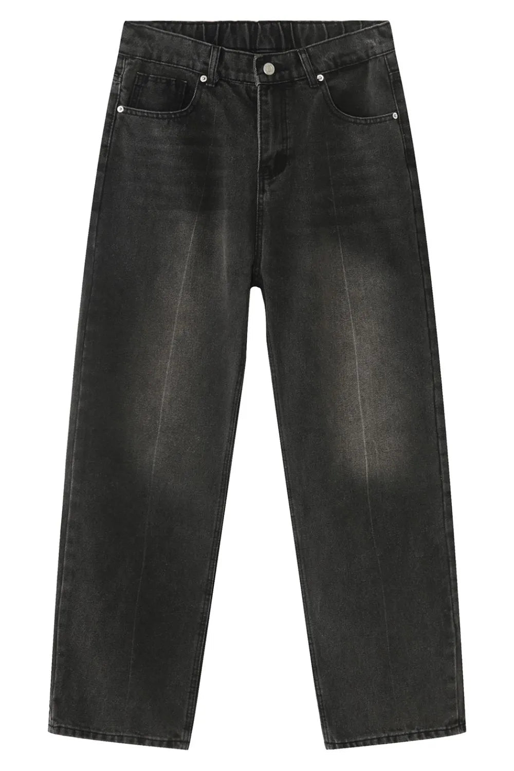 Baggy Jeans with Pockets - Japanese Denim