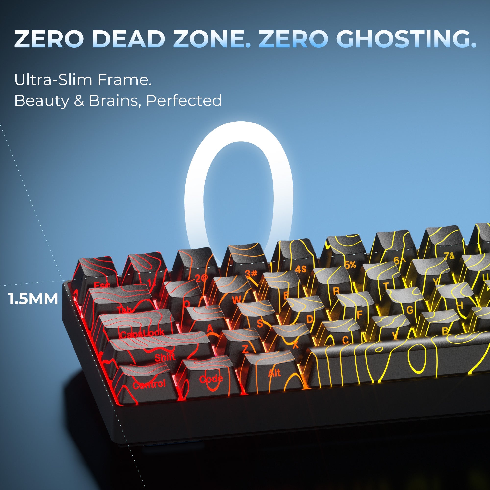 XVX HE68 Rapid Trigger Gaming Hall Effect Keyboard Gateron Magnetic swiths 68% Wired Mechanical Keyboard with IMD-Tech Keycaps